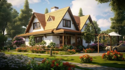cozy apartment cottage building