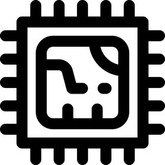 circuit icon. vector line icon for your website, mobile, presentation, and logo design.