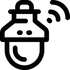 lightbulb icon. vector line icon for your website, mobile, presentation, and logo design.