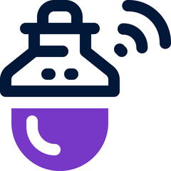 lightbulb icon. vector dual tone icon for your website, mobile, presentation, and logo design.