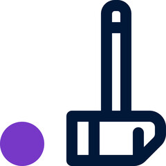 Obraz premium polo icon. vector dual tone icon for your website, mobile, presentation, and logo design.