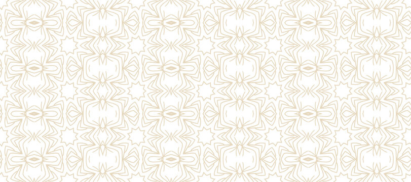 Abstract geometric beige and white hipster fashion pillow pattern, beige and white doodle fabric decor