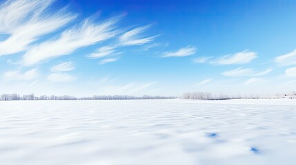 frost sky snow background