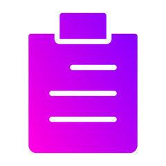 Obraz premium Notes icon 