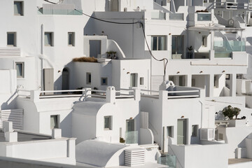 Landscape of Traditional Greek Island Architecture