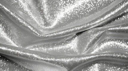 shiny material silver background