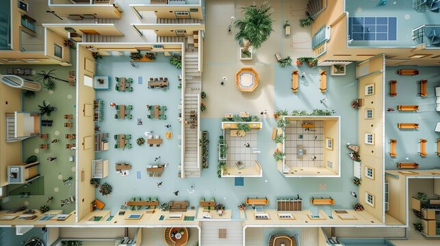 library school floorplan