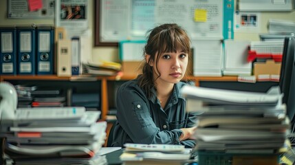 paperwork school secretary