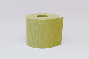 Toilet paper roll mockup design 