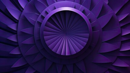 geometric circle violet background