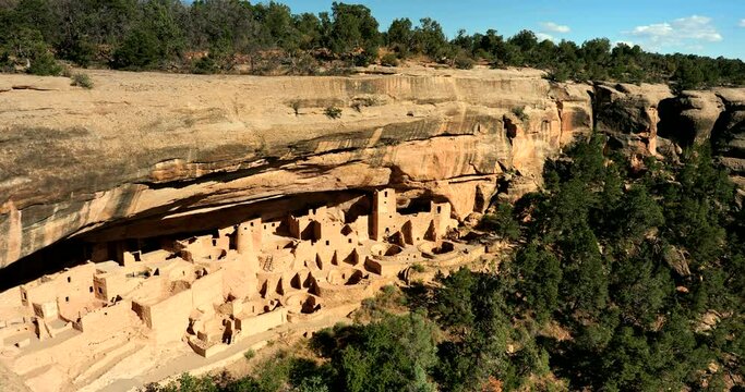 Mesa Verde National Park in southern Colorado UNESCO World Heritage Site Pueblo ruins Cliff Palace