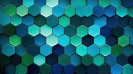 geometric wall hexagon background