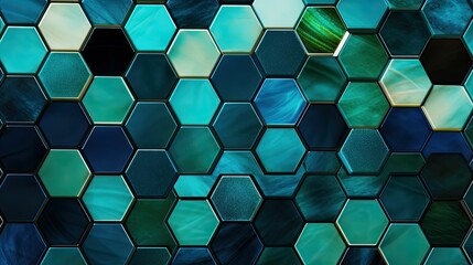 texture surface hexagon background