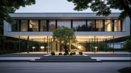 Fototapeta premium estate business mansion building