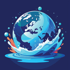 Water's Elegance: A Masterpiece of Earth's Preservation