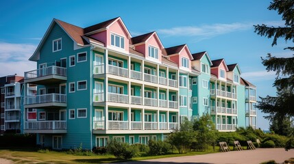 urban condo apartment building