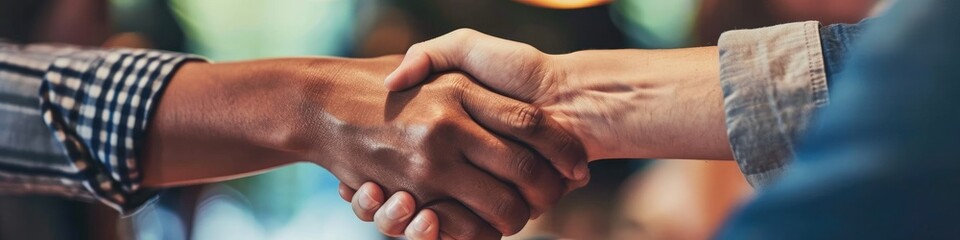 a financial advisor shaking hands with a satisfied client, signifying trust and successful collaboration in financial planning.