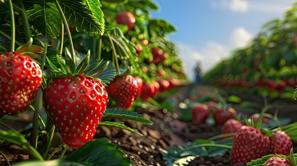 fruit strawberry farming
