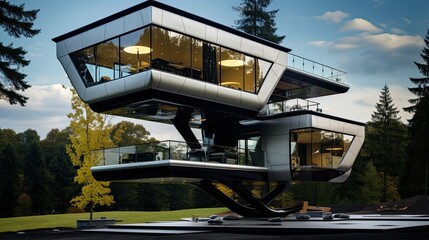 modern design house building