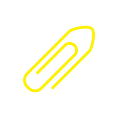 Obraz premium Paperclip icon