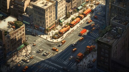 culture scene city background