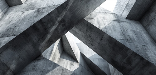 Design a minimalist artwork featuring intersecting lines and angles