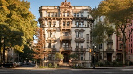 Obraz premium rental residence apartment building
