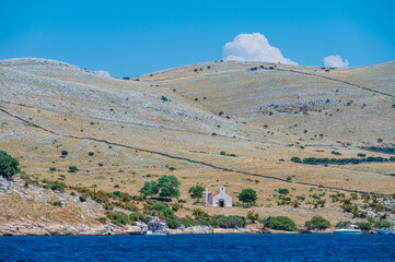 Island in the Kornati Archipelago - 751862359