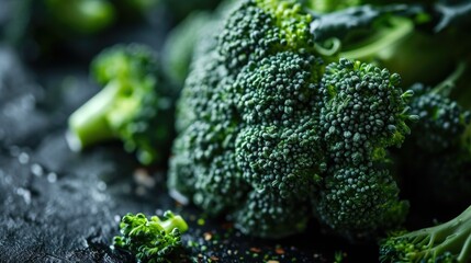 Broccoli is a vegetable that is very healthy. Generative AI.