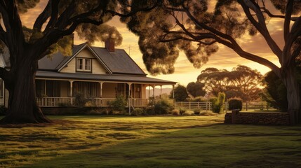 architecture suburb cottage building