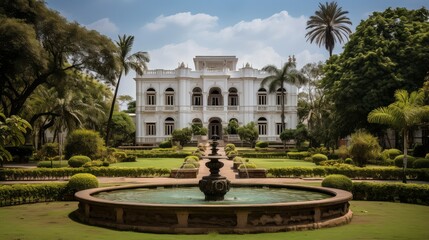 Obraz premium architecture residential mansion building