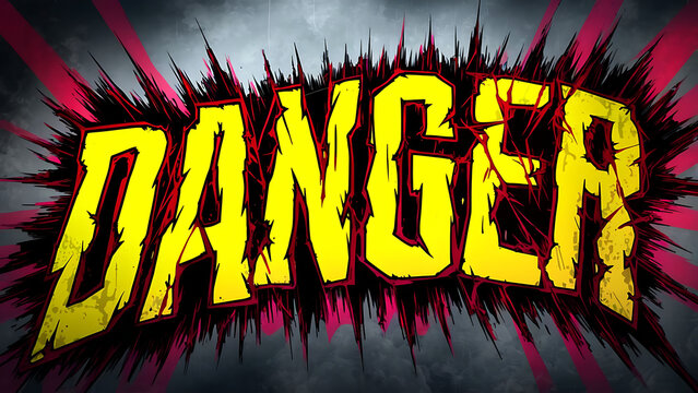 Explosive Danger Sign