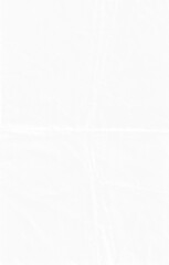 Fototapeta premium transparent crumpled sheets of paper with a folded texture