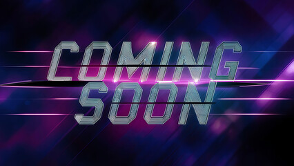 coming soon announcement