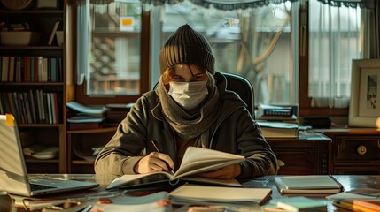 parent homeschool mask