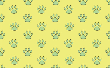 the pattern. seamless pattern. textile. wallpaper. background. pattern. seamless. ecology. trees. trace. minimalistic pattern. vector.