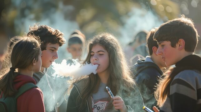 addiction vaping in schools