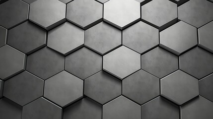 texture grey hexagon background