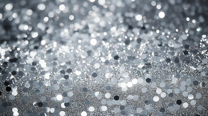 sparkly glitter silver background