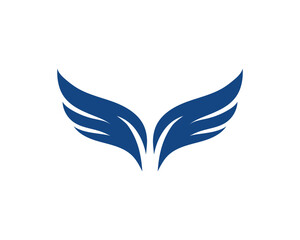 Fototapeta na wymiar Wing Logo Template vector icon design vector
