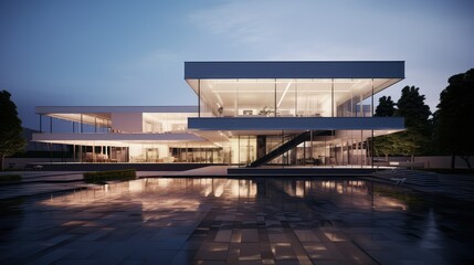 investment business mansion building