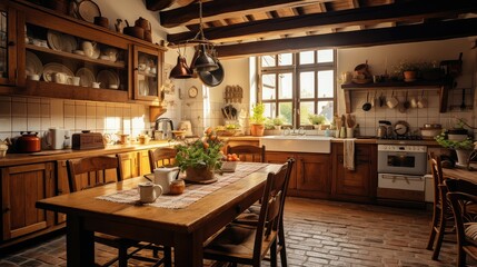 Fototapeta premium design room kitchen background