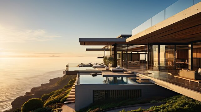 villa luxury house building