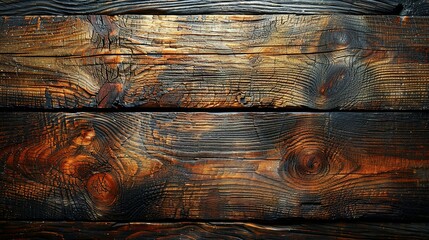 old planks wooden background or wood grain brown texture