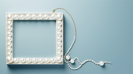 gemstone frame jewelry background