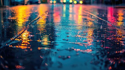 wet rain texture