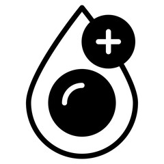 Blood Donation Icon.