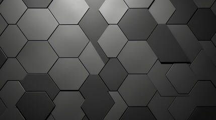 design grey hexagon background