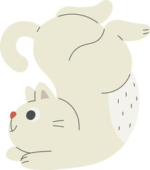 Stretching Cat Animal