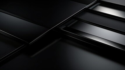 chic black luxury background